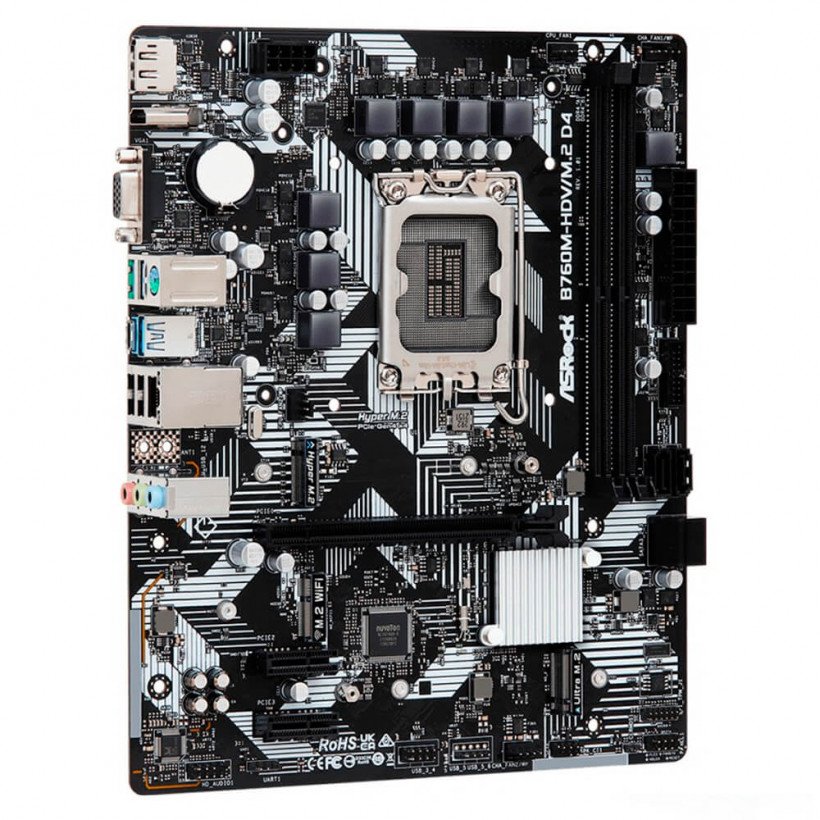 Материнська плата ASRock B760M-HDV/M.2 D4  Фото №0