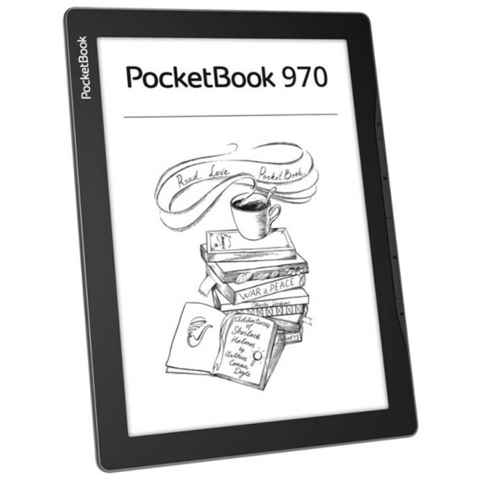 Електронна книга з підсвічуванням PocketBook 970 InkPad Lite Mist Grey (PB970-M-CIS, PB970-M-WW)  Фото №1