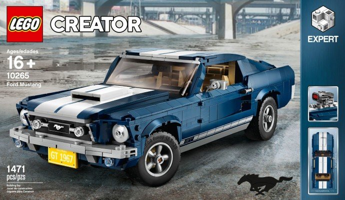 Блоковий конструктор LEGO Форд Мустанг (10265)  Фото №7
