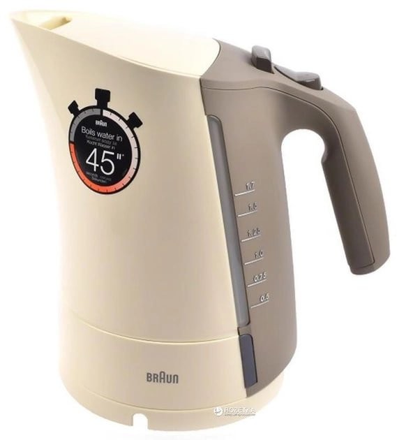 Електрочайник Braun Multiquick 3 WK 300 Cream  Фото №1