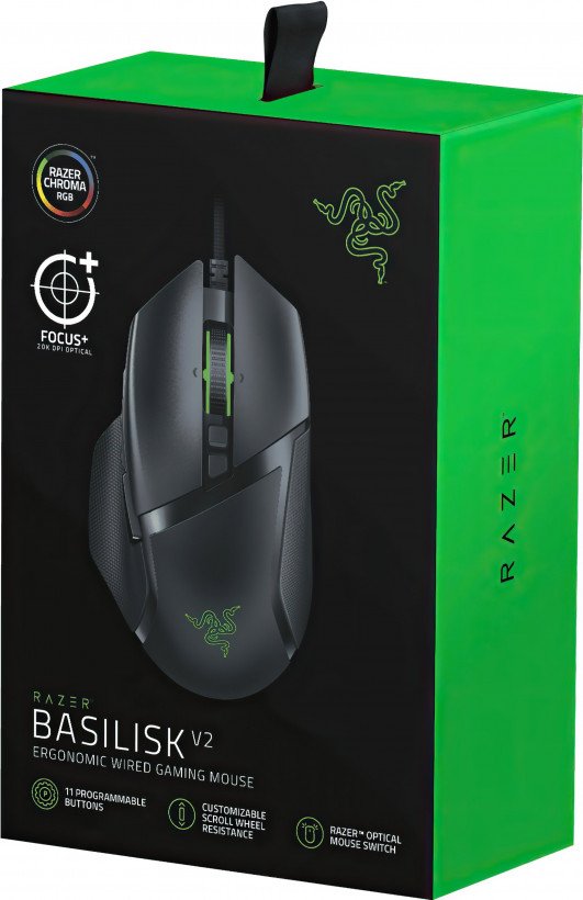 Миша RAZER Basilisk V2 (RZ01-03160100-R3M1)  Фото №4