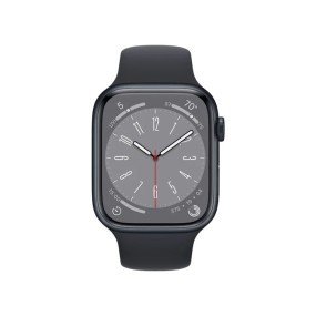 Смарт-годинник Apple Watch Series 8 GPS + Cellular 41mm Midnight Aluminum Case w. Midnight Sport Band (MNHV3)