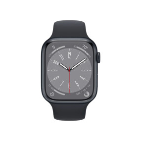 Смарт-годинник Apple Watch Series 8 GPS + Cellular 41mm Midnight Aluminum Case w. Midnight Sport Band (MNHV3)