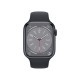 Смарт-годинник Apple Watch Series 8 GPS + Cellular 41mm Midnight Aluminum Case w. Midnight Sport Band (MNHV3)