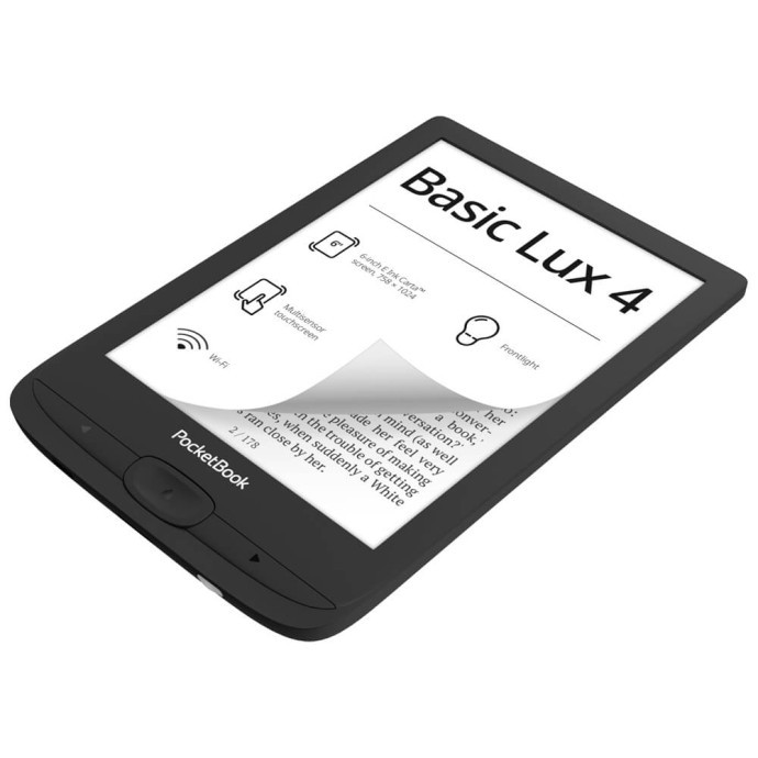 Електронна книга з підсвічуванням PocketBook 618 Basic Lux 4  Фото №3