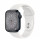 Смарт-часы Apple Watch Series 8 GPS 41mm Midnight Aluminum Case w. White Sport Band M/L (MNPC3+MP6X3)  Фото №0