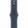 Смарт-годинник Apple Watch Series 9 GPS + Cellular 41mm Silver S. Steel Case w. Storm Blue Sport Band - S/M (MRJ23)  Фото №1