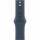 Смарт-годинник Apple Watch Series 9 GPS + Cellular 41mm Silver Alu. Case w. Storm Blue S.Band - S/M (MRHV3)  Фото №1