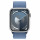 Смарт-годинник Apple Watch Series 9 GPS 45mm Silver Aluminum Case w. Winter Blue S. Loop (MR9F3)