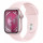 Смарт-годинник Apple Watch Series 9 GPS 45mm Pink Aluminum Case w. Light Pink S. Band - S/M (MR9G3)  Фото №0