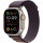 Смарт-годинник Apple Watch Ultra 2 GPS + Cellular 49mm Titanium Case with Indigo Alpine Loop - Small (MRER3)  Фото №0