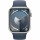 Смарт-годинник Apple Watch Series 9 GPS + Cellular 45mm Silver Alu. Case w. Storm Blue S. Band - M/L (MRMH3)  Фото №0