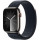 Смарт-годинник Apple Watch Series 9 GPS + Cellular 45mm Graphite S. Steel Case w. Midnight S. Loop (MRQN3+MT593)  Фото №0