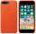 Чехол для смартфона Apple iPhone 8 Plus/7 Plus Leather Case Bright Orange (MRGD2)  Фото №1