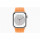 Смарт-часы Apple Watch SE 2 GPS 40mm Aluminum Case w. Bright Orange Braided Solo Loop - Size 4 (MNL73+MQXR3)  Фото №1