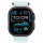 Смарт-годинник Apple Watch Ultra 2 GPS + Cellular 49mm Black Titanium Case w. Ice Blue Ocean Band (MYTC3+MYP83)  Фото №0