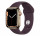 Смарт-часы Apple Watch Series 7 GPS + Cellular 45mm часы Apple Watch Series 7 GPS + Cellular 45mm Gold S. Steel Case w. Dark Cherry Sport Band (MKJF3)