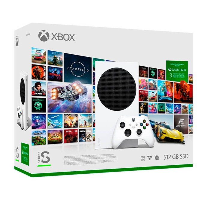 Стаціонарна ігрова приставка Microsoft Xbox Series S 512 GB Starter Bundle  Фото №1