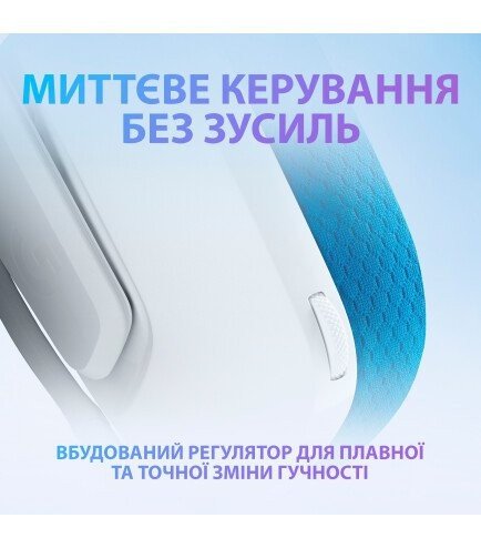 Наушники с микрофоном Logitech G335 Wired Gaming White (981-001018)  Фото №2