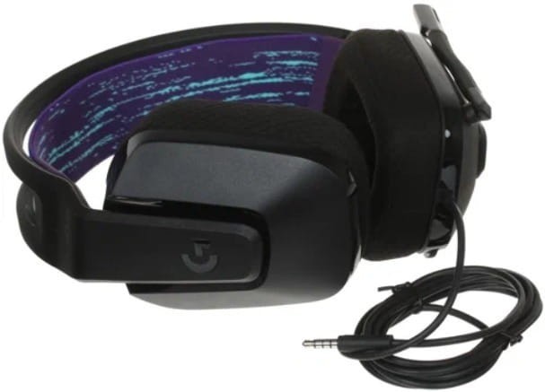 Наушники с микрофоном Logitech G335 Wired Gaming Black (981-000978)  Фото №2