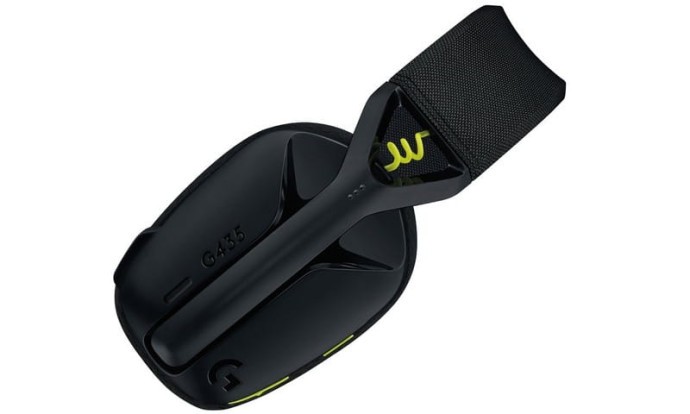 Наушники с микрофоном Logitech G435 LIGHTSPEED Black (981-001050)  Фото №1