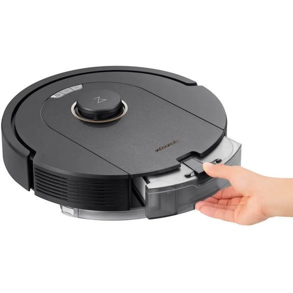 Робот-пылесос с влажной уборкой RoboRock Q5 Pro+ Black (Q5PRP52-00)  Фото №3
