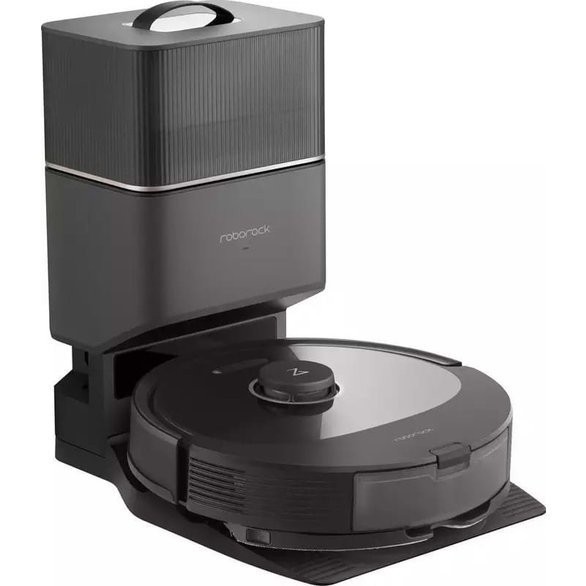 Робот-пилосос з вологим прибиранням RoboRock Q8 Max Plus Black (Q8MP52-00)  Фото №0