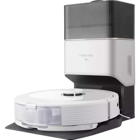 Робот-пилосос з вологим прибиранням RoboRock Q8 Max Plus White (Q8MP02-00)  Фото №0