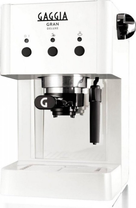 Ріжкова кавоварка еспресо Gaggia Gran Style White (RI8423/21)