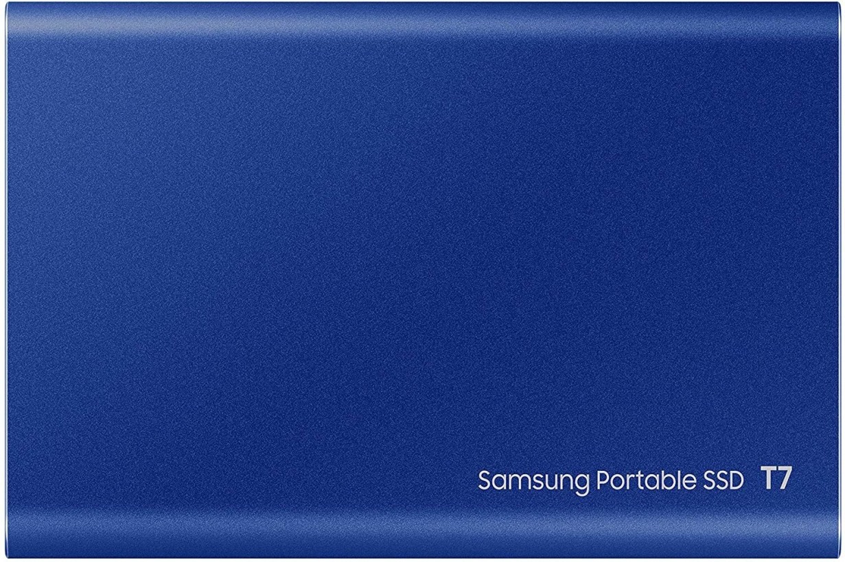 SSD накопичувач Samsung T7 500 GB Indigo Blue (MU-PC500H/WW)  Фото №2