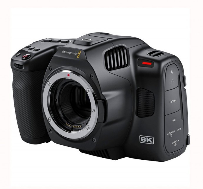 Видеокамера Blackmagic Design Pocket Cinema Camera 6K Pro (CINECAMPOCHDEF06P)  Фото №0