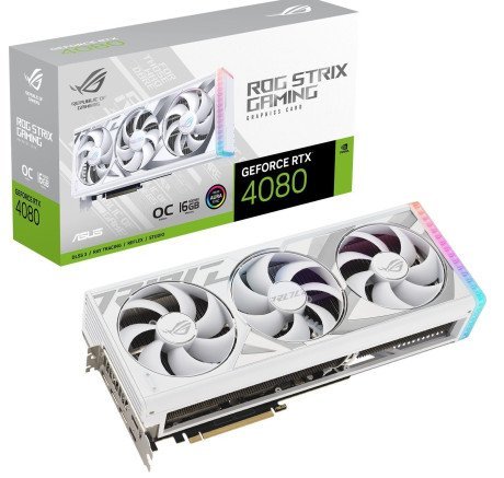 Відеокарта ASUS ROG-STRIX-RTX4080-O16G-WHITE  Фото №5