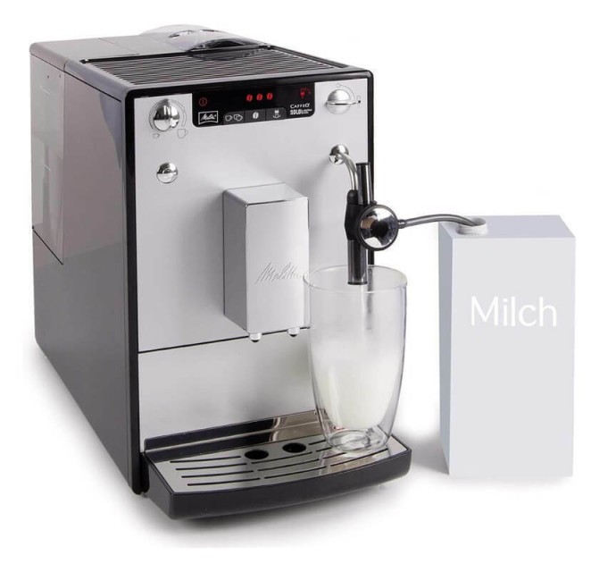 Кавоварка Melitta Caffeo Solo &amp; Perfect Milk Silver E957-203  Фото №3