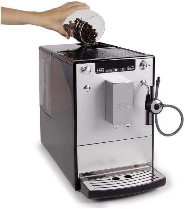 Кавоварка Melitta Caffeo Solo &amp; Perfect Milk Silver E957-203  Фото №6