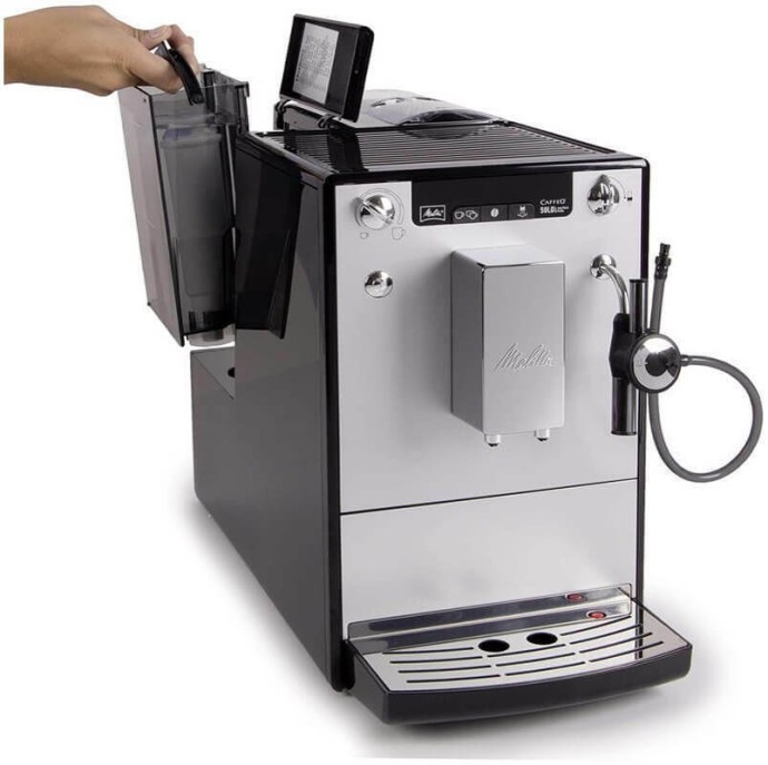 Кавоварка Melitta Caffeo Solo &amp; Perfect Milk Silver E957-203  Фото №7
