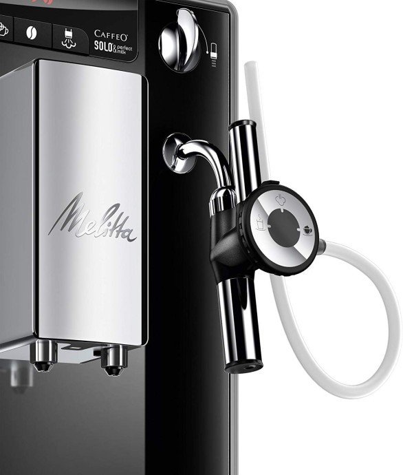 Кавоварка Melitta Caffeo Solo &amp; Perfect Milk Black E957-201  Фото №1