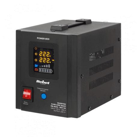 ДБЖ Перетворювач напруги Rebel POWER-800 12/230V (500/800W)