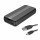 Зовнішній акумулятор (павербанк) Reinston EPB025 10000 mAh Black  Фото №1