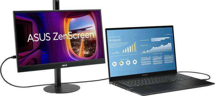 Портативный монитор ASUS ZenScreen MB17AHG (90LM08PG-B01170)  Фото №7