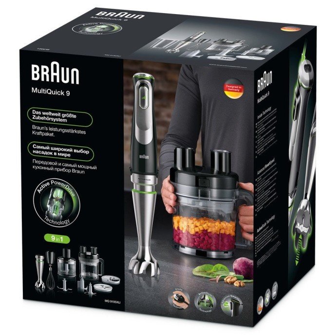 Занурюваний блендер Braun MQ 9195 XLI  Фото №5