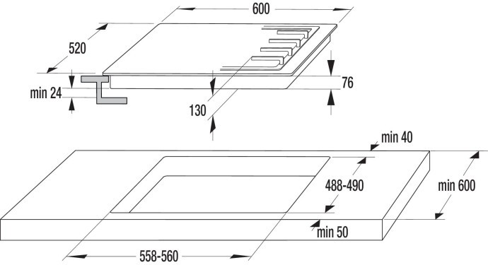 Варочная поверхность газовая Gorenje G640W  Фото №2