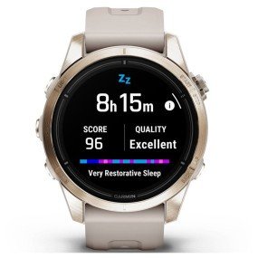 Смарт-годинник Garmin Epix Pro Gen 2 Sapphire 42mm Soft Gold w. Light S. Band (010-02802-10/11)