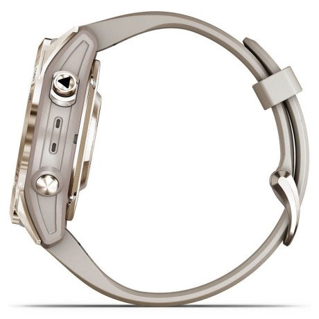 Смарт-часы Garmin Epix Pro Gen 2 Sapphire 42mm Soft Gold w. Light S. Band (010-02802-10/11)  Фото №2