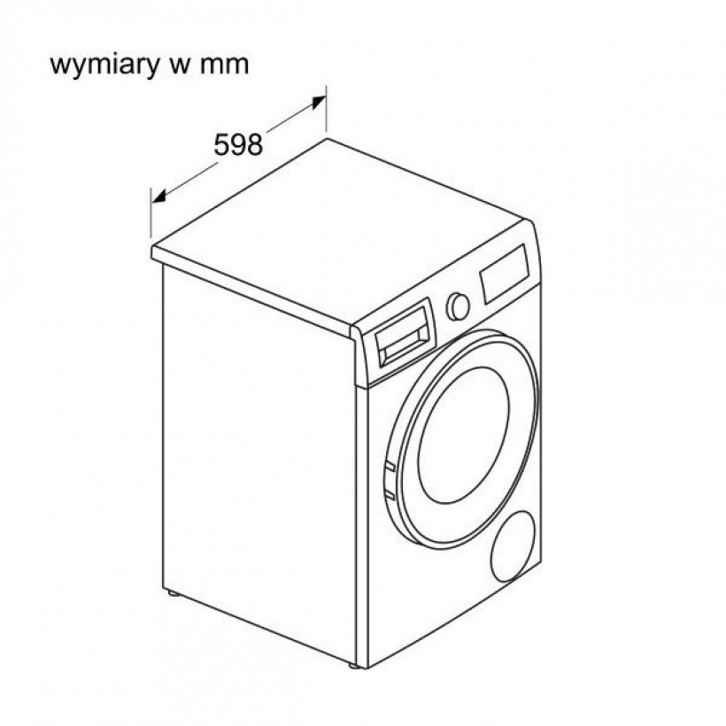 Прально-сушильна машина автоматична Bosch WNA13402PL  Фото №2