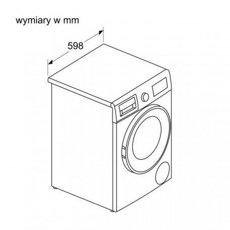 Прально-сушильна машина автоматична Bosch WNA13402PL  Фото №2