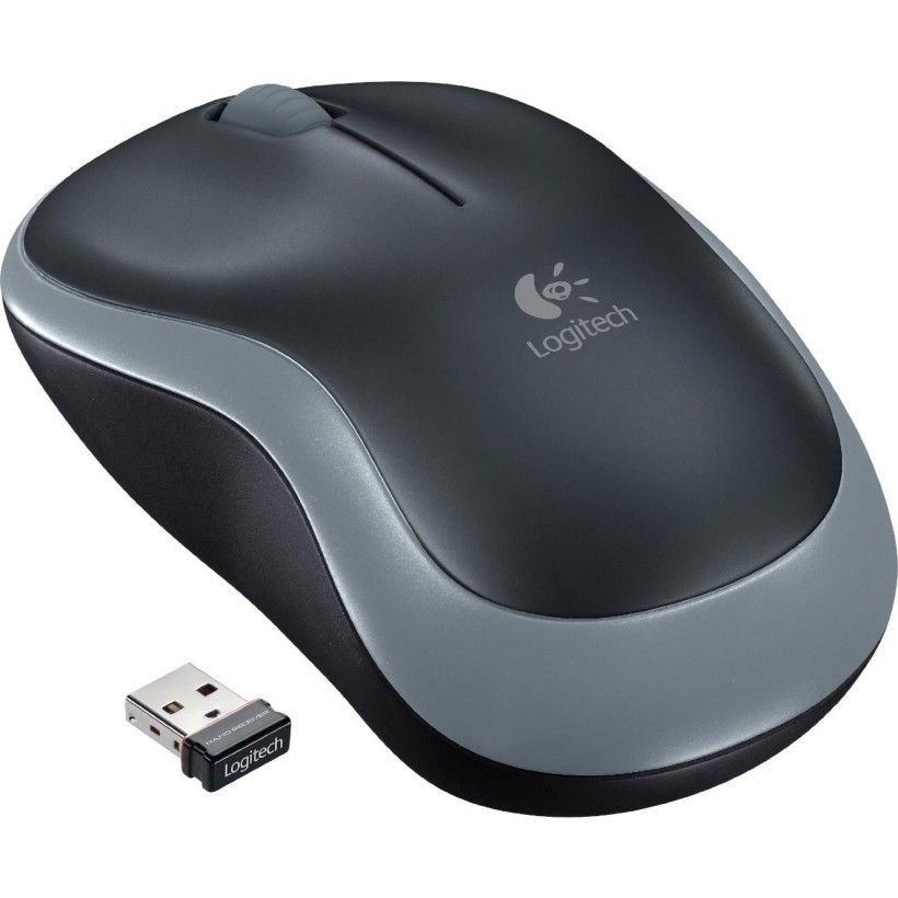 Мышь Logitech M185 Wireless Mouse Grey (910-002235, 910-002238, 910-002252)  Фото №0