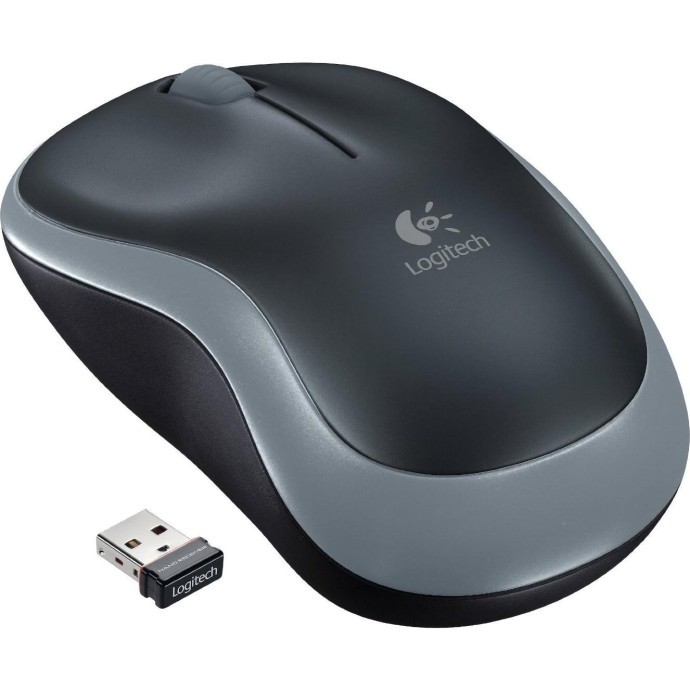 Мышь Logitech M185 Wireless Mouse Grey (910-002235, 910-002238, 910-002252)  Фото №0