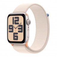 Смарт-годинник Apple Watch SE 2 GPS 44mm Starlight Aluminium Case with Starlight Sport Loop (MRE63) 