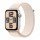 Смарт-годинник Apple Watch SE 2 GPS 44mm Starlight Aluminium Case with Starlight Sport Loop (MRE63)