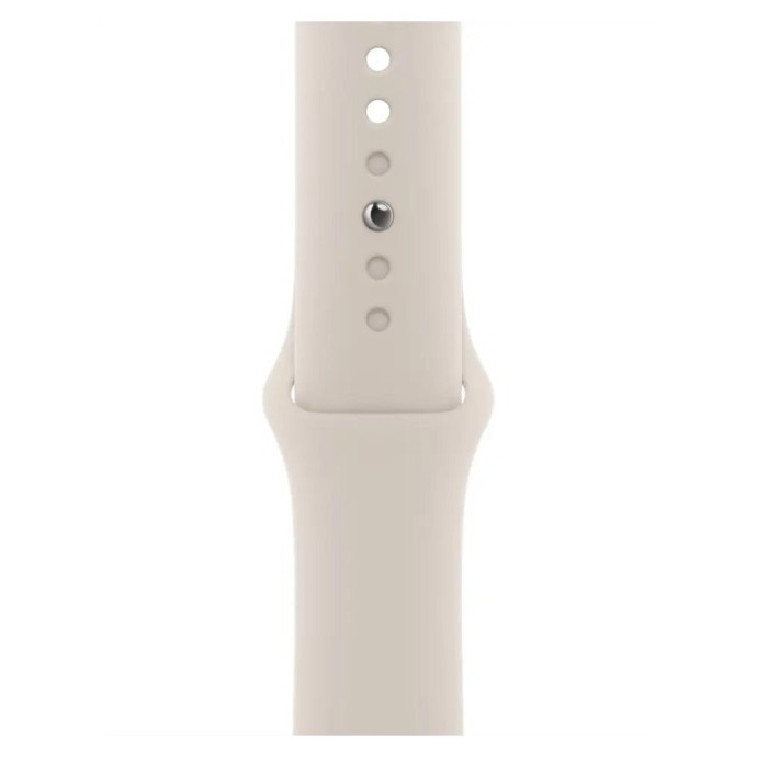 Смарт-годинник Apple Watch Series 9 GPS + Cellular 41mm Starlight Alu. Case w. Starlight Sport Band - S/M (MRHN3)  Фото №1